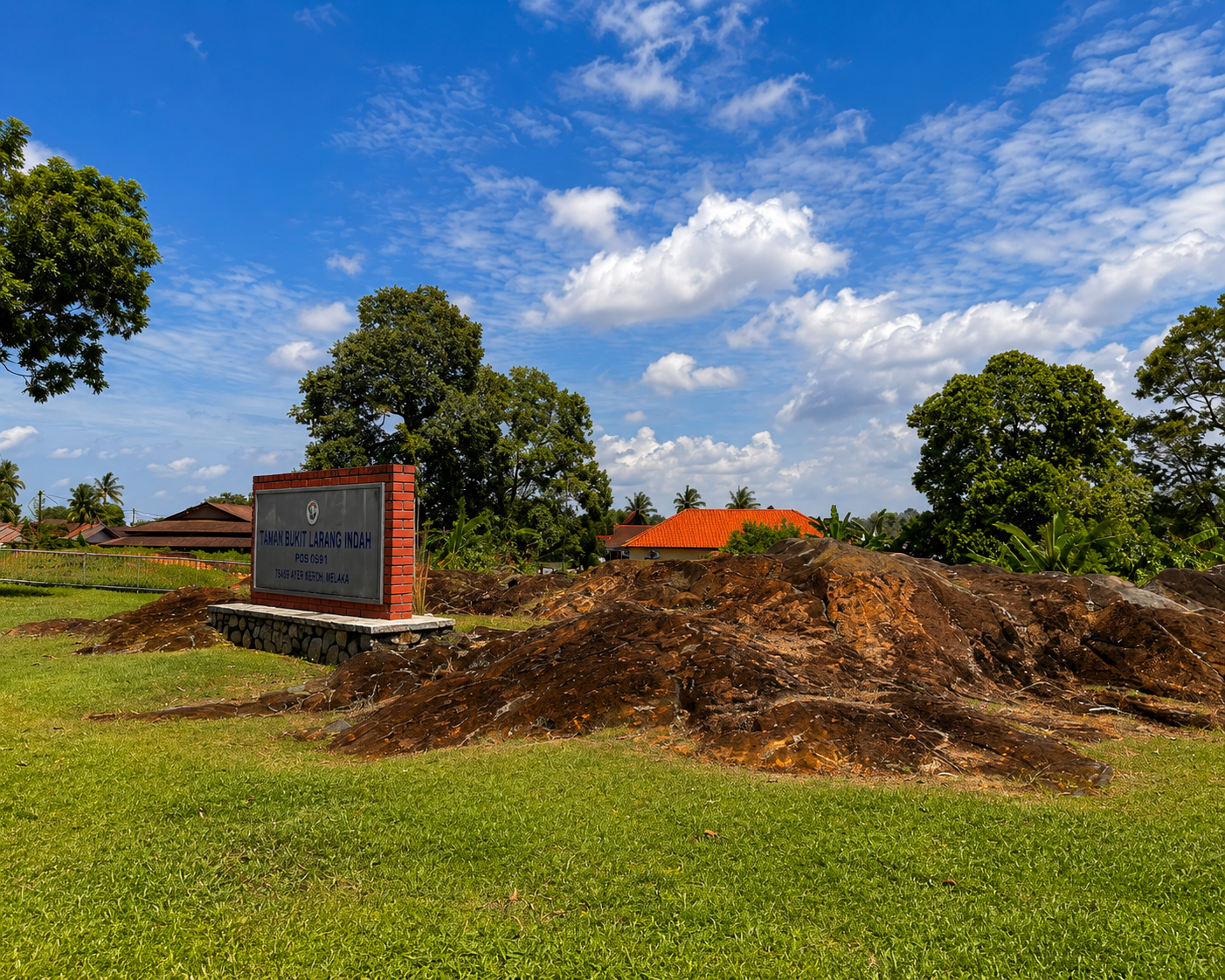 Bukit Larang Amphibole Schist